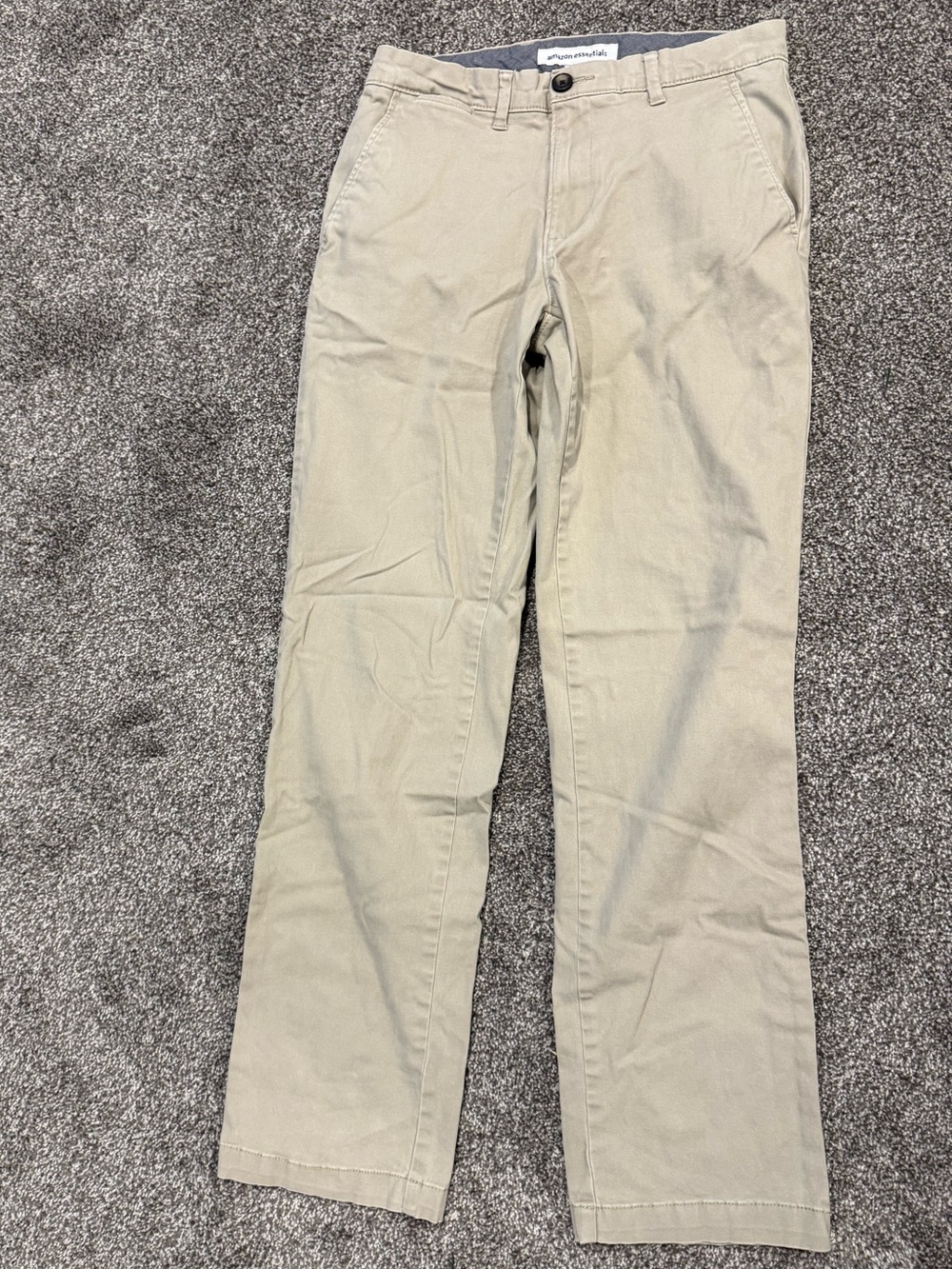 Amazon Essentials Men’s Tan Chino Pants